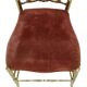 Vintage Chiavari Chair Italian Design Brass 50s