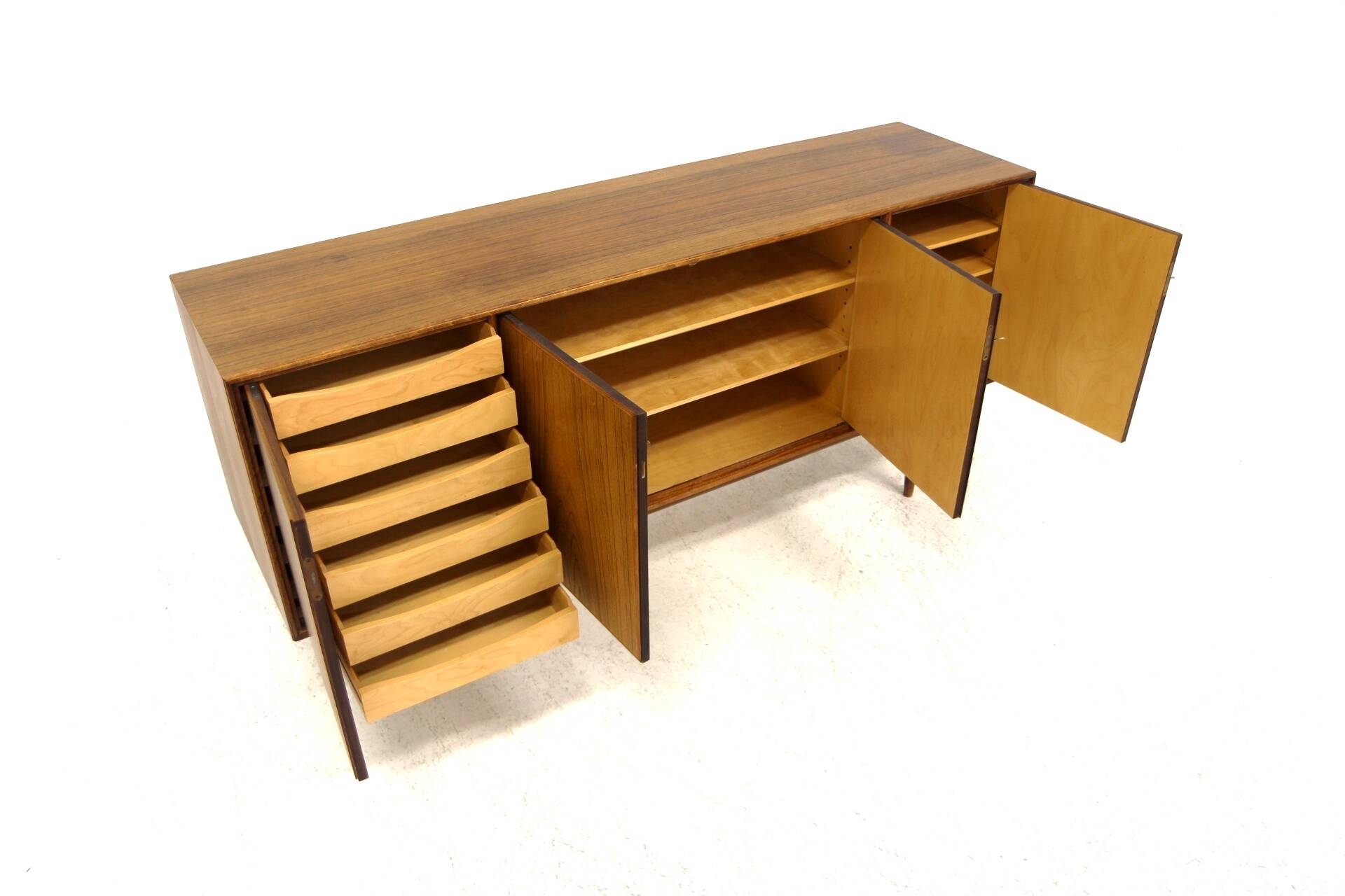 Scandinavian rosewood sideboard "Cortina, Seffle Möbelfabrik, Sweden, 1960