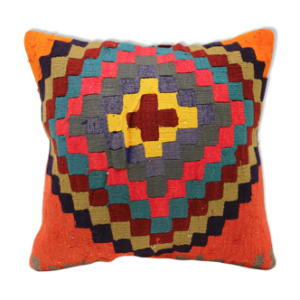 45x45 cm kilim cushion,vintage cushion cover