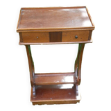 Lyre side table