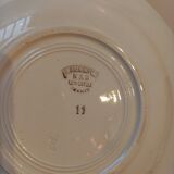 Assiettes creuses modèle Succao Lunéville