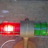 Marine babord lamp and starboard bronze