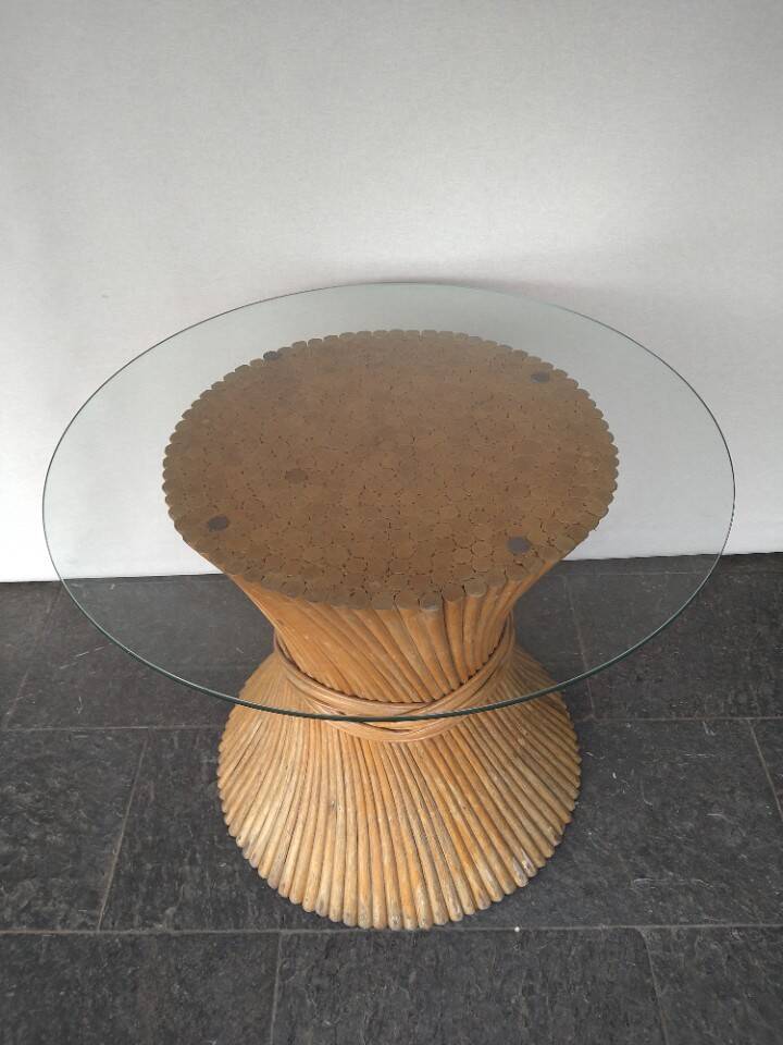 Design dining table "Wheat Sheaf" by John and Elinor McGuire