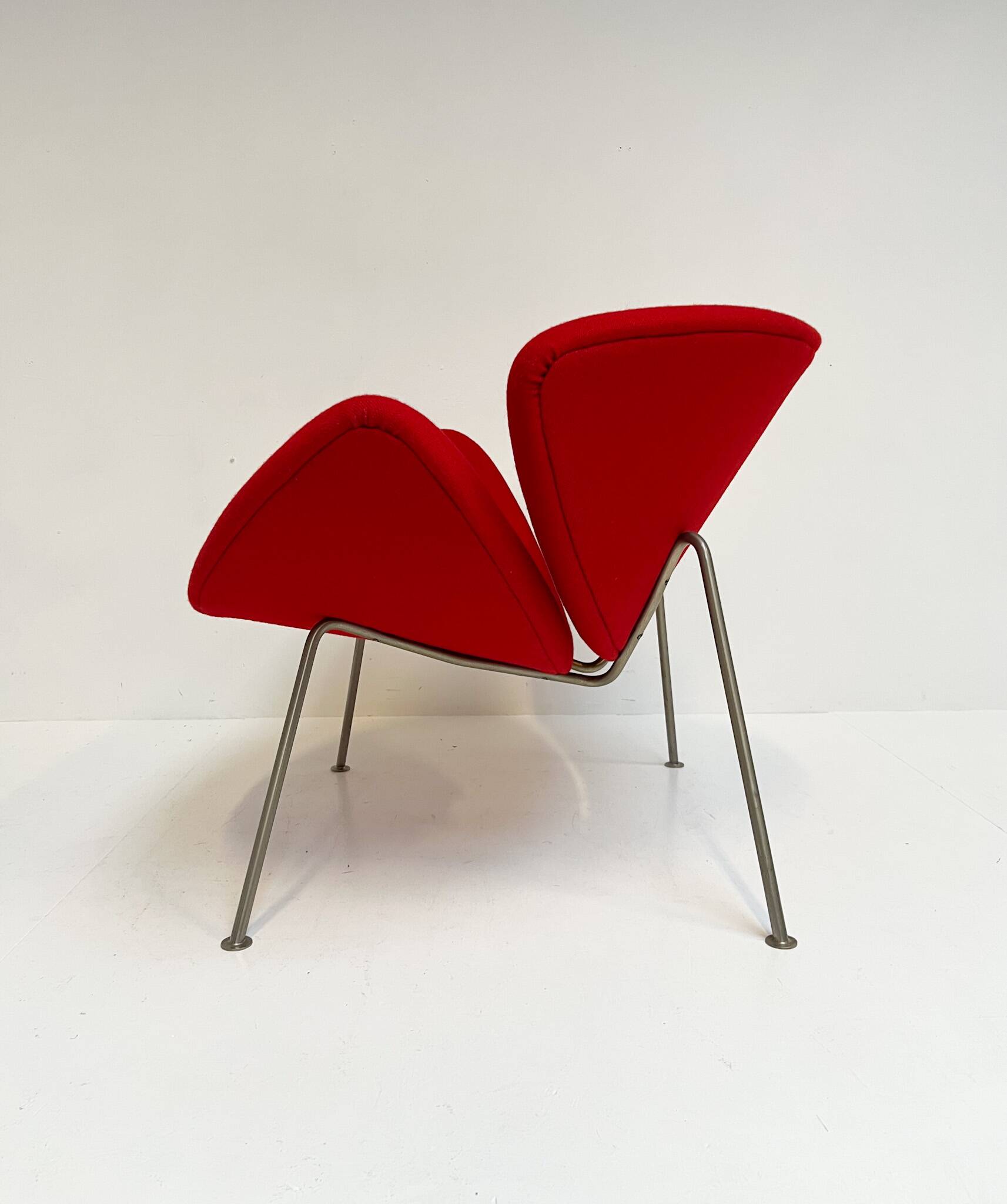 Reupholstered Orange Slice armchair by Pierre Paulin for Artifort, 1960s