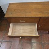 Vintage oak sideboard from the 60s