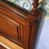 Solid cherry wood bed 140 x 190
