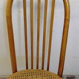 Chaise en bois cannée modèle " Eden"