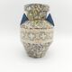Gerbino vallauris art deco vase with propellers