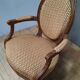Fauteuil medaillon Louis XVI