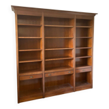 Large wooden bookcase 245cm