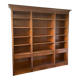 Large wooden bookcase 245cm