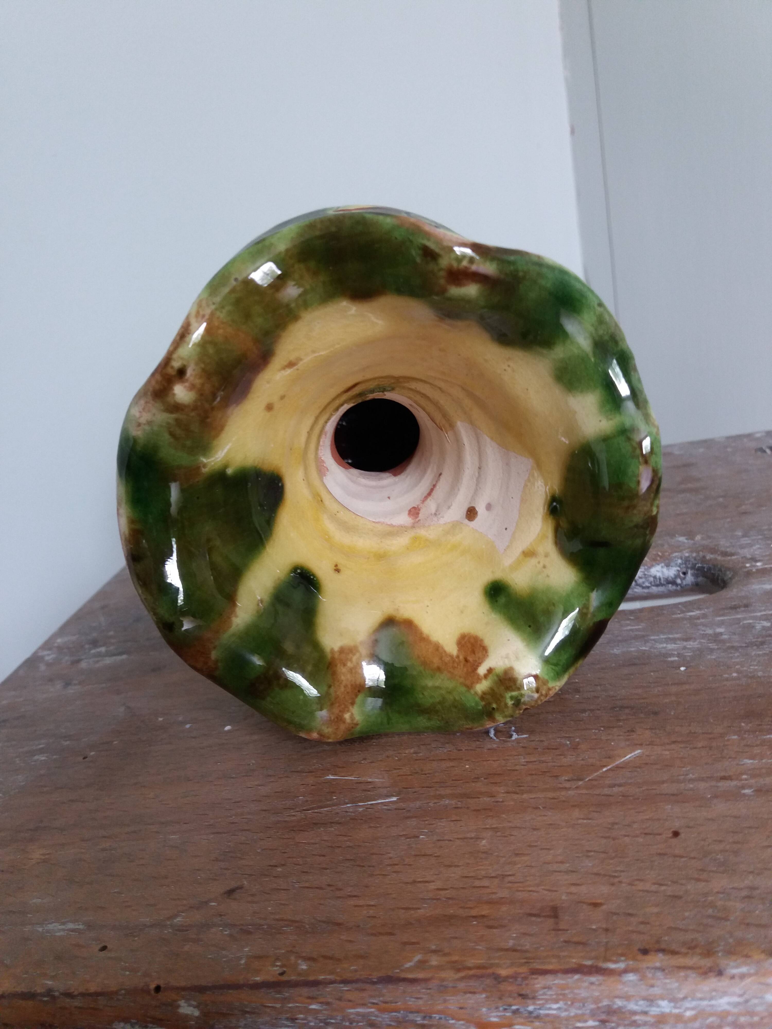 Safi Morocco ceramic vase