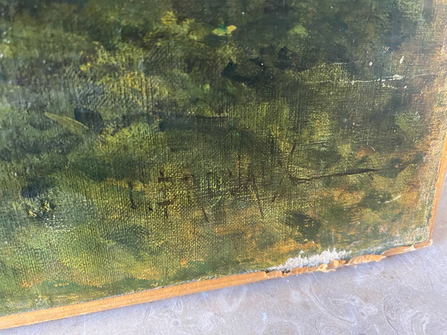 Countryside landscape by Brouaux