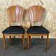 2x 60s 70s chairs dining chair Danish Teak Danish Design Denmark