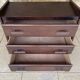 Commode de style Art Deco en noyer, circa 1950