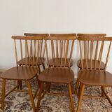 Scandinavian chairs with bars