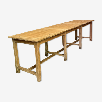 Old community farm table