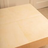 Table basse parchemin - 1970s