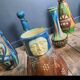 Vases, Flemish pottery from Thulin, Art Nouveau, Art Deco