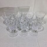 Baccarat – 7 Missouri Model Red Wine Glasses