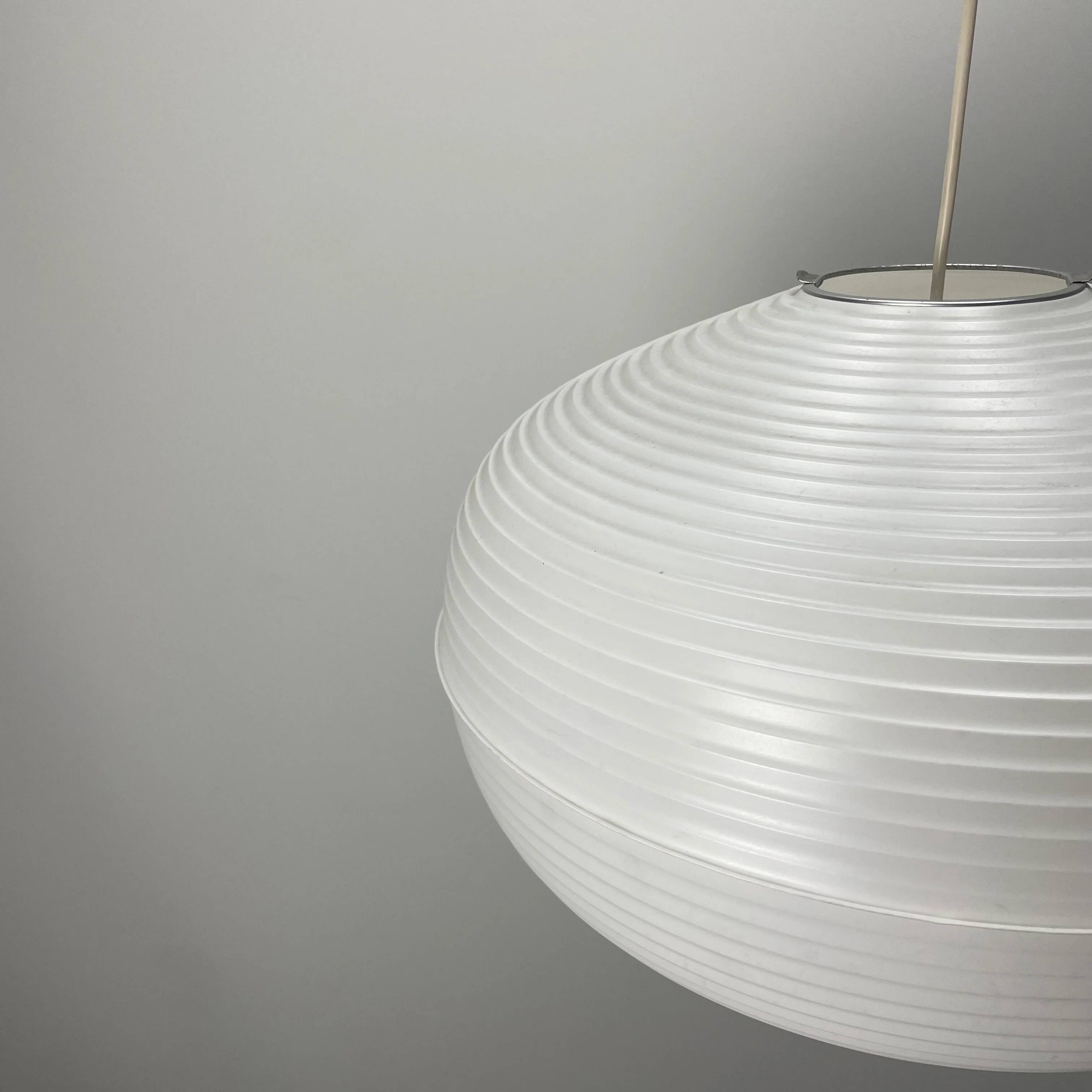Large origami suspension by Aloys Gangkofner for ERCO 1960