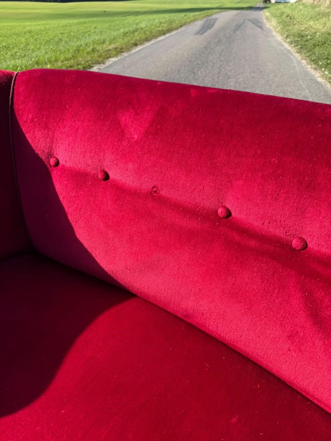 Vintage banana sofa from Denmark