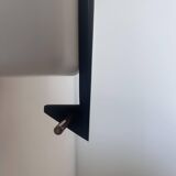 Vintage wall lamp, opaline and brass, France 1960