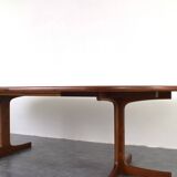 Mid-Century Danish Teak Extendable Dining Table, 1960s.