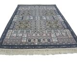 Tapis oriental laine nouée à la main motif floral 185x276cm