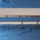 Brass and perforated metal coat and hat rack, 1960s
