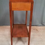 Cherry wood side table