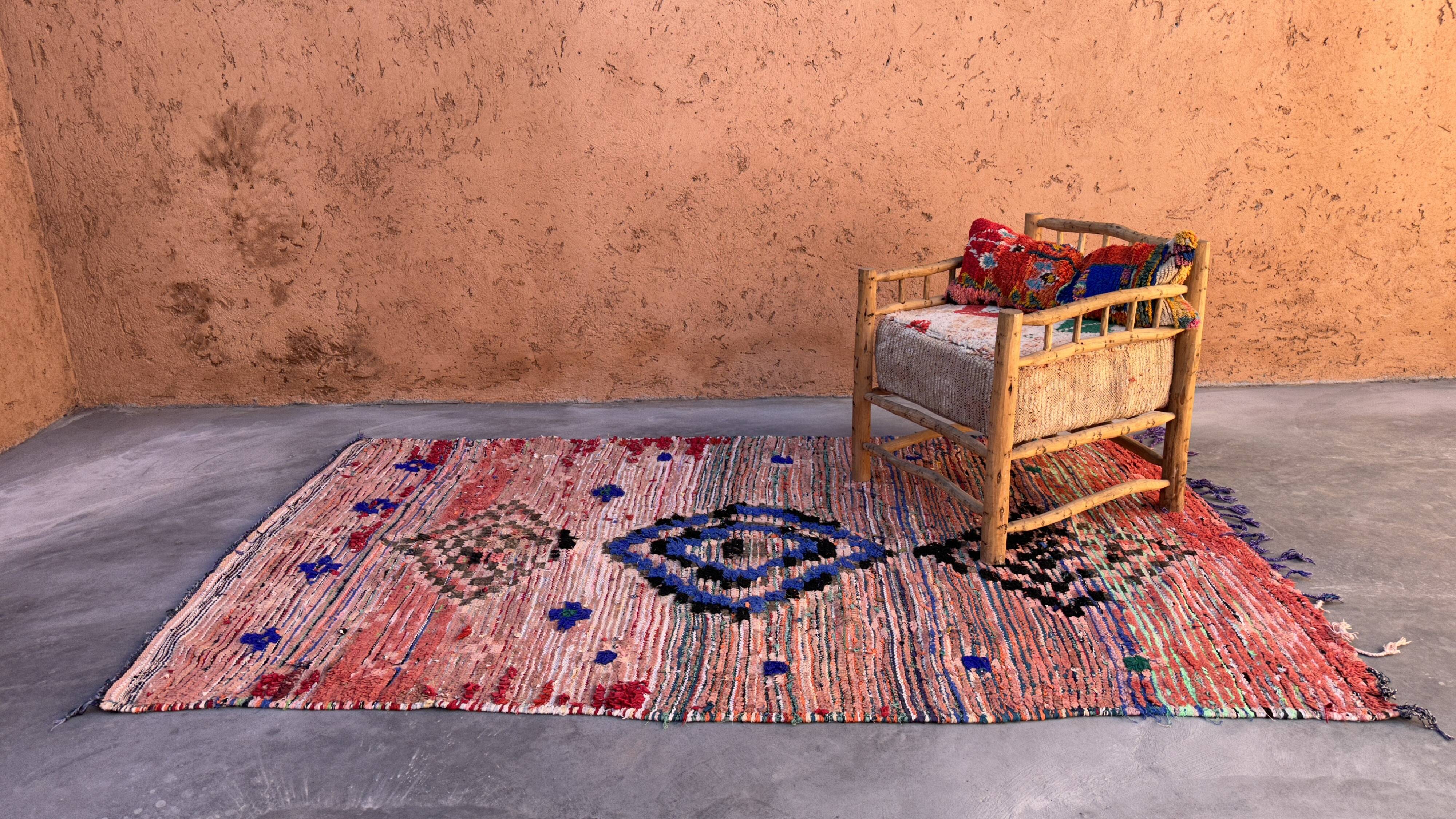 Colorful Boujad Moroccan rug - 287 x 167 cm