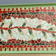 Wooden top and vintage mosaic