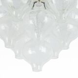 1 of 2 Small Tulipan Glass Wall Light by Kalmar, Austria, 1960s