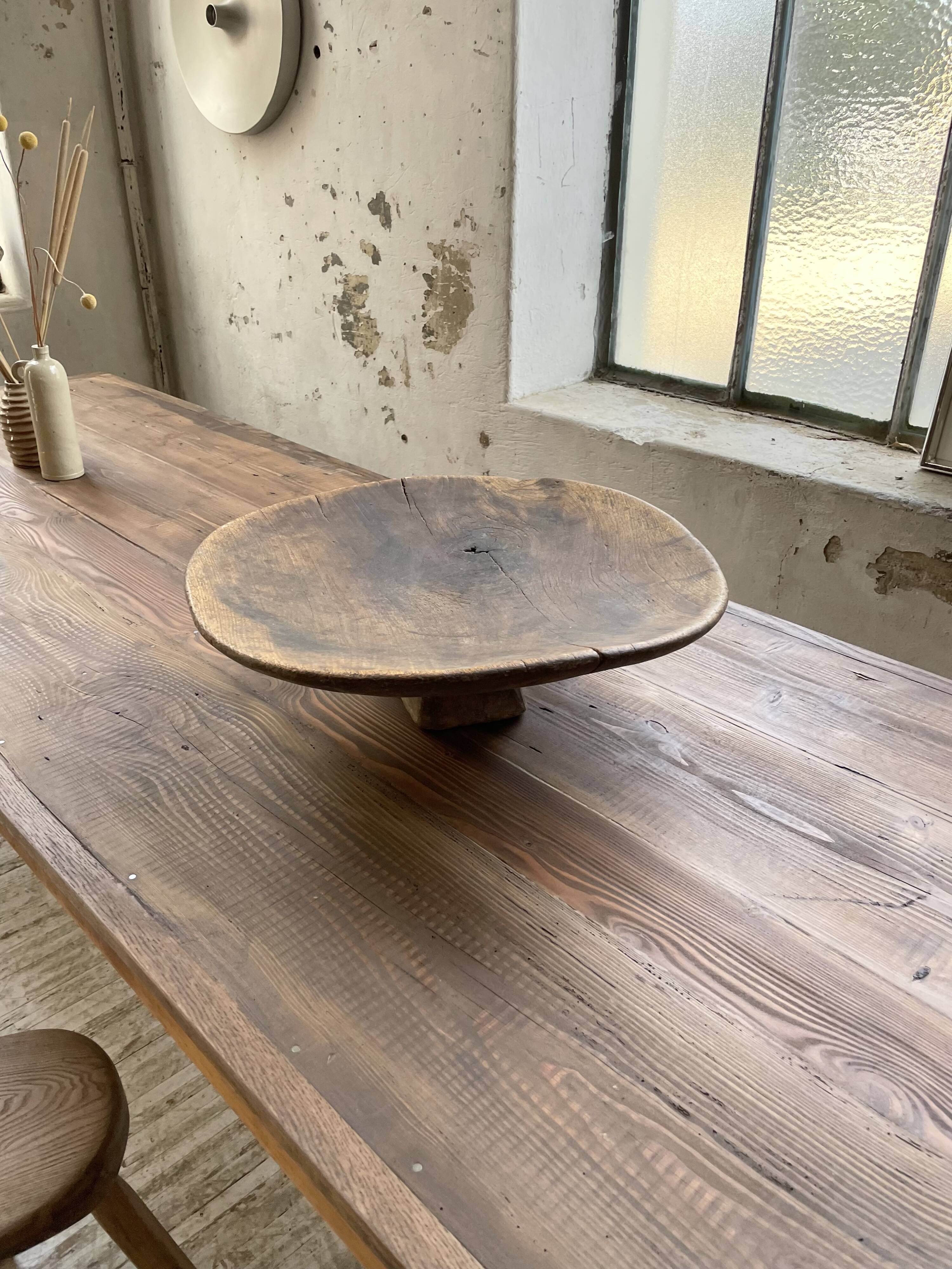 Mid-20th Tuareg wooden dish