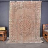 Vintage Turkish Wool Handmade Rug sku2026