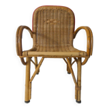 rattan armchair