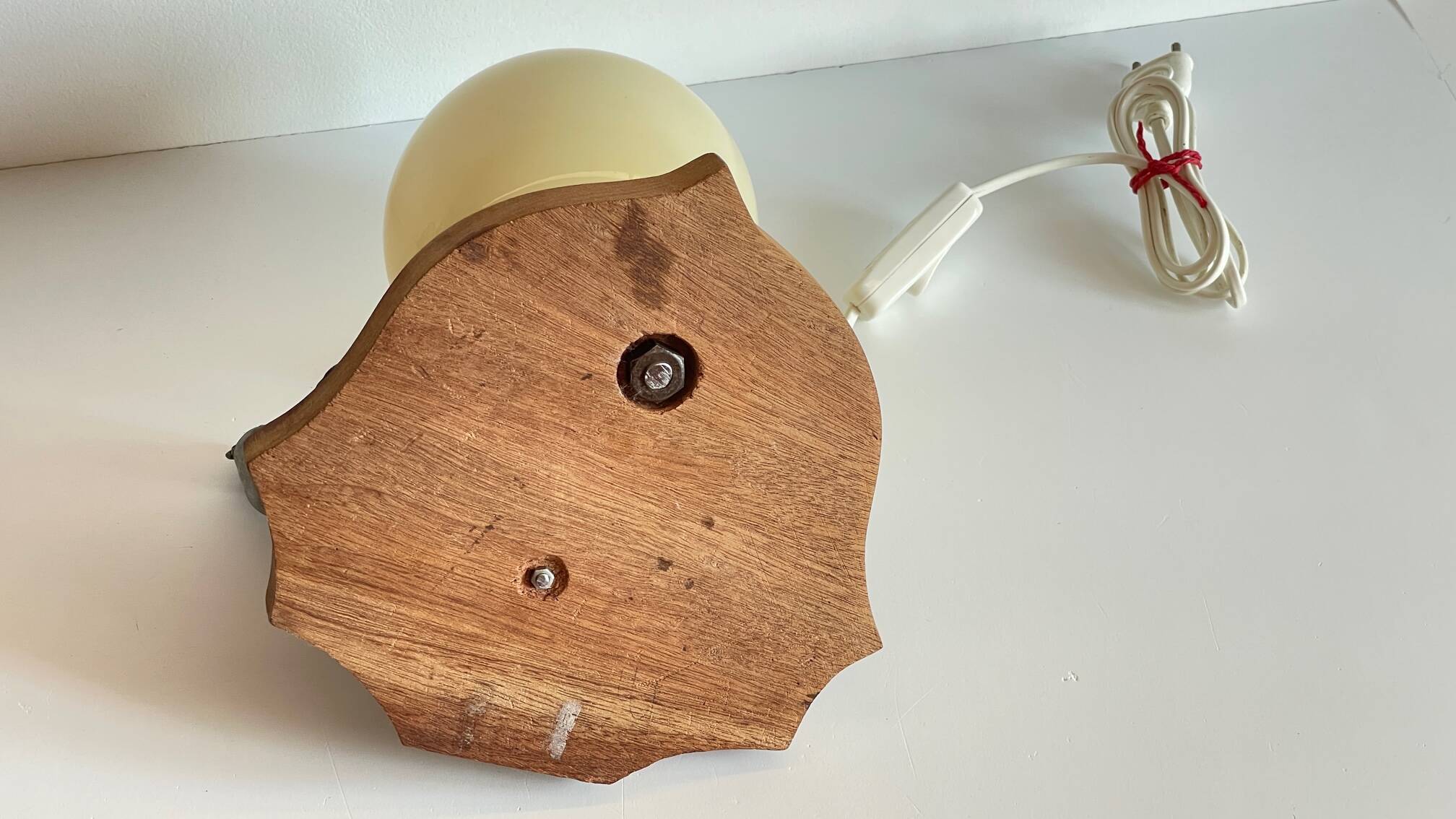 Art Deco Sea Lion blown glass lamp