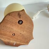 Art Deco Sea Lion blown glass lamp