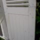 Curved shutters oak and fir H156xL245