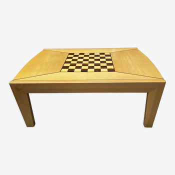 Chess game coffee table