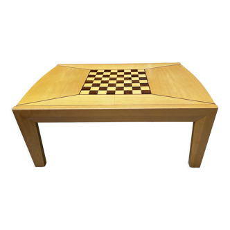 Chess game coffee table