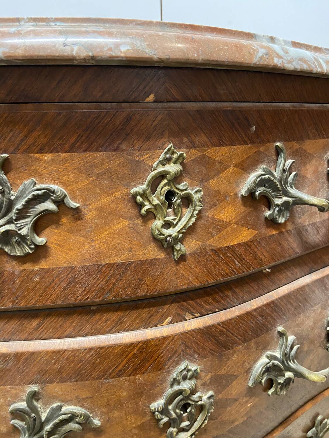 Louis XV style chest of drawers