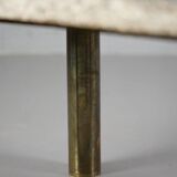 Table basse en mosaïque dans le style de « Route de campagne en Provence » de Van Gogh