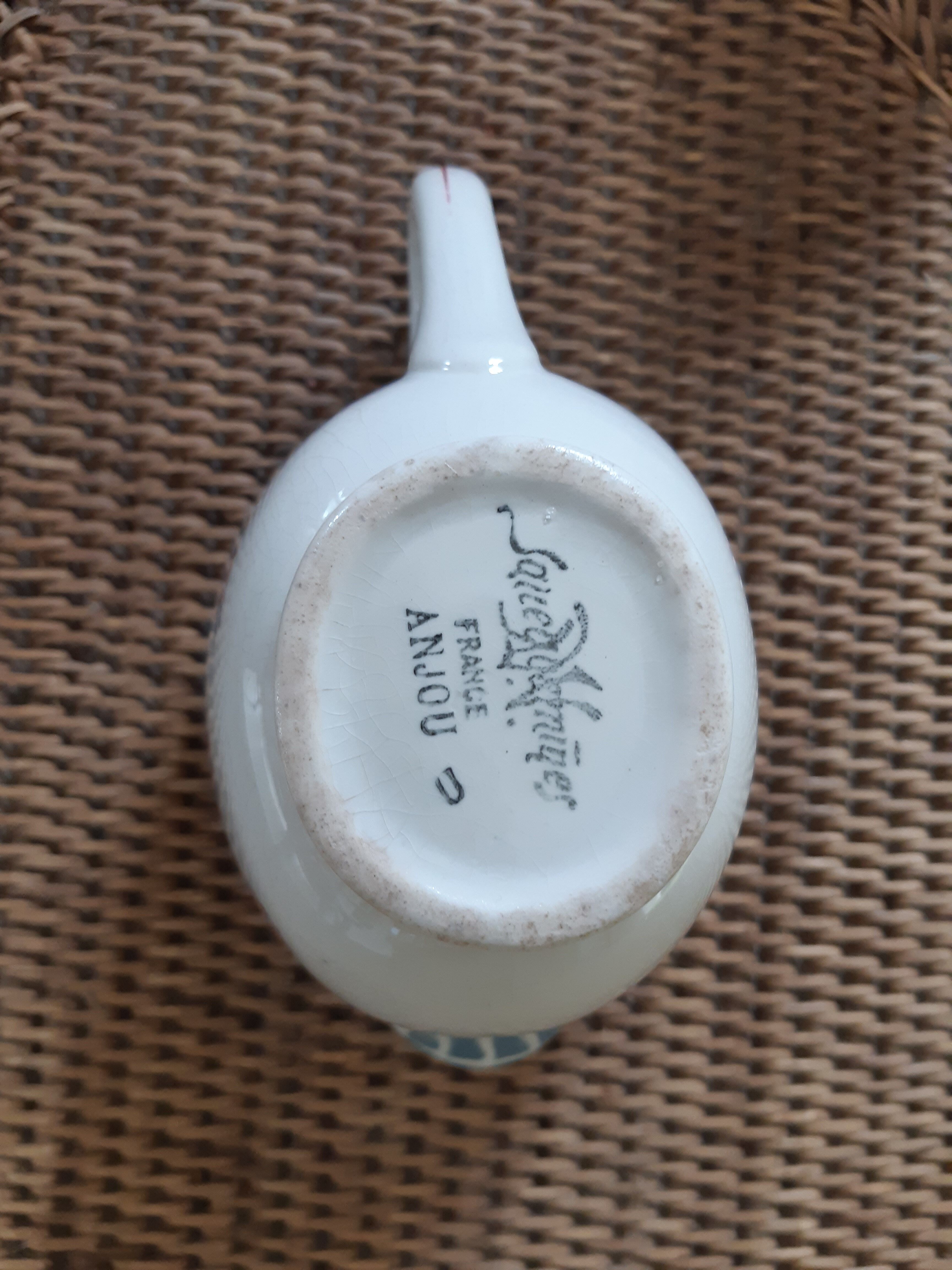 Lot de 3 saucières anciennes