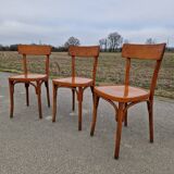Set of 3 bistro chairs