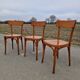 Set of 3 bistro chairs