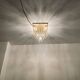 Chandelier en verre Flush par Ernest Palme