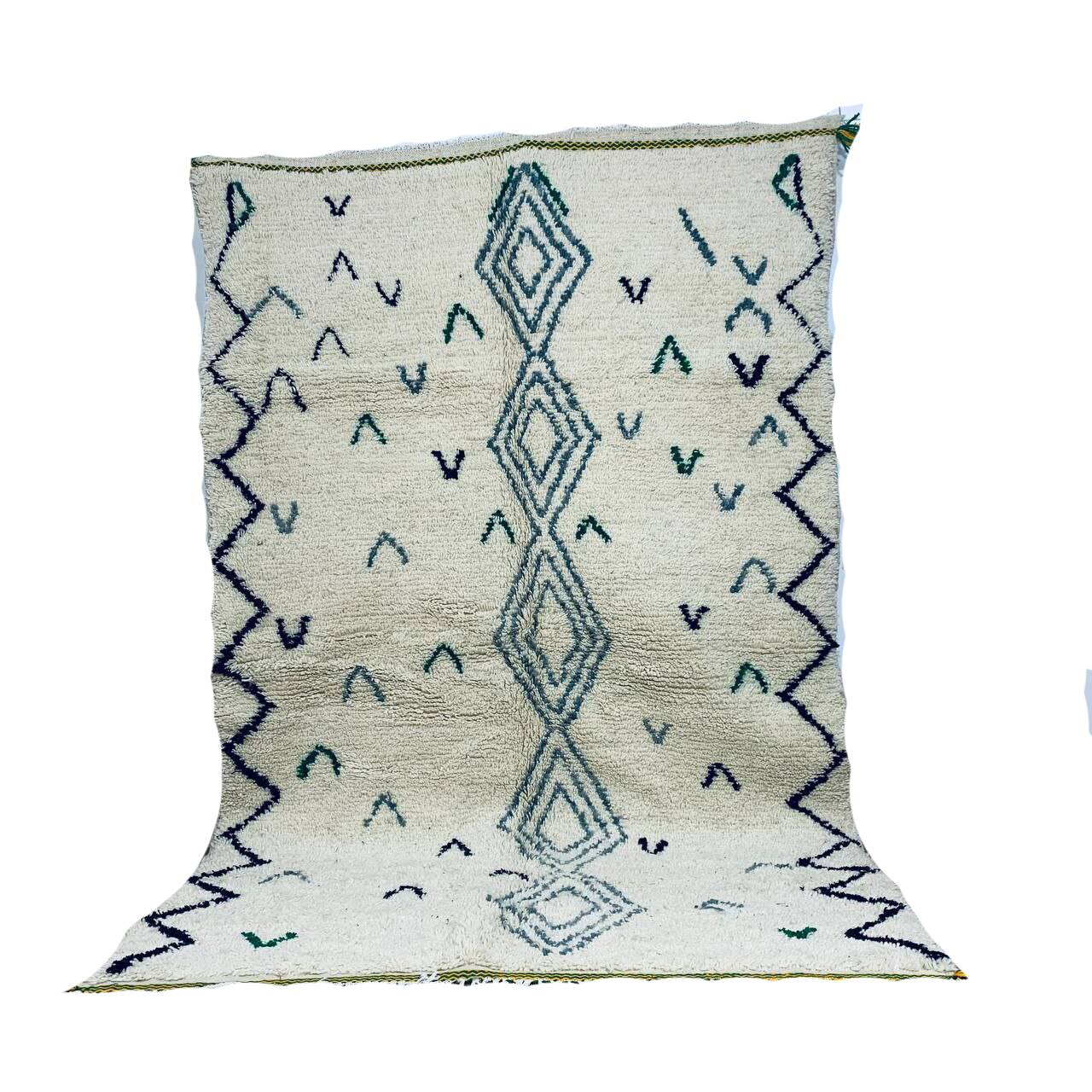 Handmade Moroccan Berber rug 250 X 158 CM