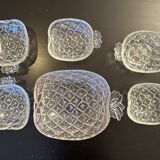 Pineapple dessert set